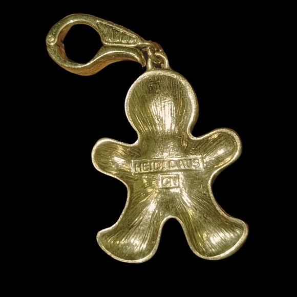 Heidi Daus Gingerly Man Rhinestone Enamel Pendant - Picture 6 of 6